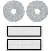 robotyedek, X10 Plus X20 Plus Xiaomi Uyumlu Yedek Mop ve Hepa Filtre-4 Par&ccedil;a