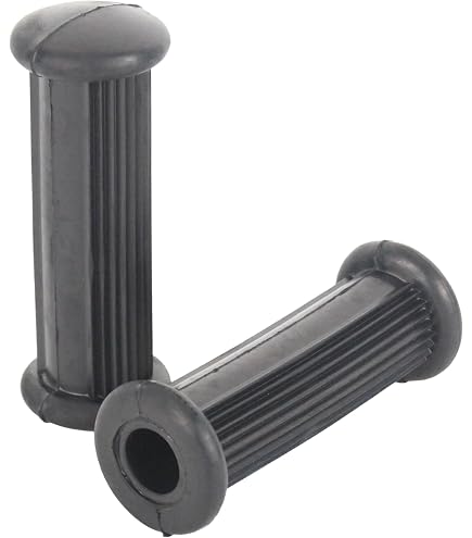 2 Fußrastengummis Grün – Quergerippt, Innendurchmesser Ca. 19 Mm, Für Mokick & Kleinkrafträder