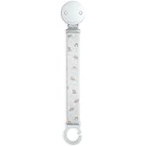 Suavinex, Fabric Pacifier Holder for Babies, Ribbon with Double-Sided Design, Baby Pacifier Chain, Clip with Clip, for Pacifi