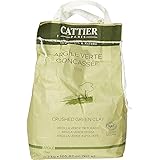 Cattier argilla verde in polvere, sfusa, biologica, 3 kg