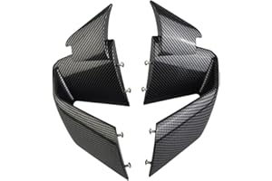 FUANA Rüsten Sie Ihren BMW S1000RR M1000RR 2019 2022 mit Kohlefaser-Frontspoiler Fxed Wind Winglets auf