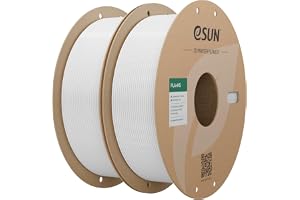 eSUN PLA+HS Filament 1,75mm 2KG, Snabb Utskrift, Kallvit | Hållbart 3D-Filament High Speed 350mm/s, Jämn Utskrift Utan Igensä