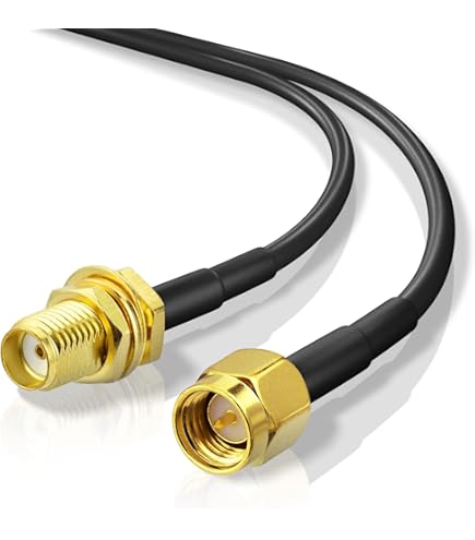 Produktbild von Antennenkabel N-Male Auf RP-SMA - 3 Meter Verbindungskabel