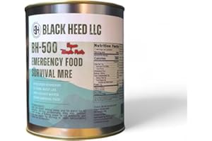 BLACK HEED LLC Durée de conservation de 10 ans！BH-500 Nourriture d'urgence/Nourriture de survie/MRE/Nourriture de camping et de randonnée (Pâtes végétaliennes aux tomates)