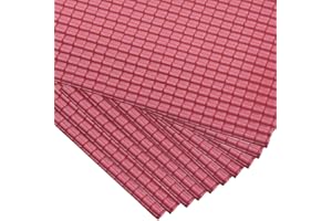 POFET 10 pièces 1/25 Tôle de tuile de toit, matériau de construction de maquette pour chemin de fer et architecture