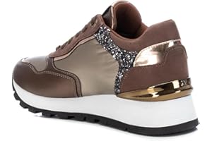 XTI - Zapatilla Cierre de cordón para Mujer, Color: Gris, Talla: 37