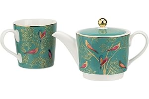 Sara Miller London Chelsea Collection Tea for One Green