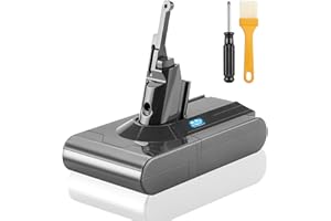 HUAENG V8 - Batteria agli ioni di litio per Dyson, 7200 mAh, V8 SV10, ricambio per Dyson V8 Absolute/Dyson V8 Animal V8 Fluffy V8 Motorhead Exclusive