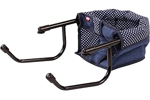 Götz 3403370 Asiento de Mesa Denim & Spots - Accesorios para muñecas de Todos los tamaños de muñecas bebés y muñecas de pie de 30 cm a 50 cm - Dimensiones 41 x 15 x 20 cm
