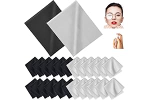 LYJOW Paquete De 27 Paños De Limpieza De Anteojos De Microfibra Paño De Microfibra Premium Paño De Microfibra Gafas De Trapos Microfibra De Microfibra para Gafas De Teléfono y Cámara Paño De Limpieza
