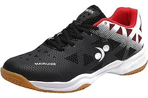 ZHENSI Chaussures De Badminton pour Hommes Étudiants Baskets D'extérieur Légères Respirantes Antidérapantes Volley-Ball Chaussures De Tennis
