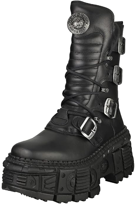 M Tank Scarpe New Rock Amazon Ankle Boot New Rock Tank Boots New Rock ...