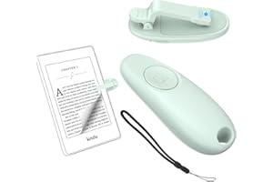 MAHYKO RF Fernbedienung zum Seitenwenden zum Lesen auf Kindle, Paperwhite, Colorsoft, Tolino, eReader Clicker Page Turner Umblättern für Kindle Zubehör, Tablets, Phone, Romane Fotografieren Videoaufzeichnung