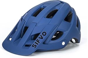 SIFVO Casque Velo Homme Femme, Casque Velo Route avec Visière Casque Velo Adulte Casque Velo VTT Multi-Sport Sûr et Confortable 54-62cm 【M/L】