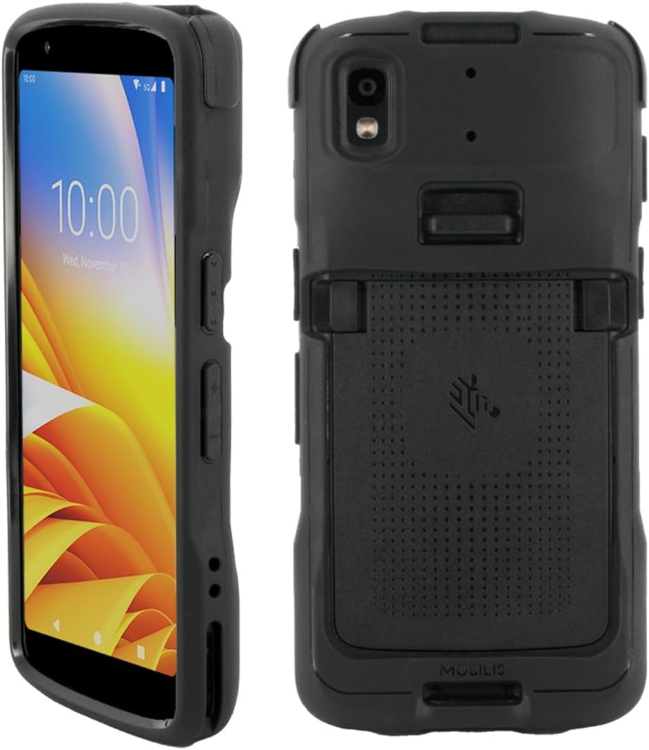 Mobilis Rugged Case for Zebra TC22 TC27 Mobile Computers, Shockproof Military Grade Drop Protection, Handheld Barcode Scanner Shell made with Recycled Materials