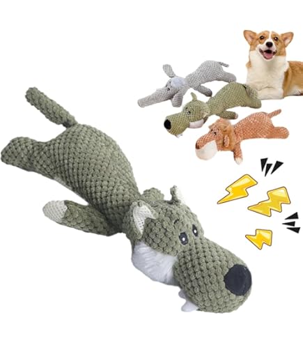 Giocattoli Squeaky Per Cani Senza Imbottitura - Peluche Sicuri Per Cuccioli E Cani Di Taglia Piccola E Media - Foto 8