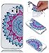 Produktbild Fanryn Samsung Galaxy S6 Hülle,Bunte Muster Weich TPU Handy Hülle Durchsichtig Transparent Etui Cover Case Protective Shell Soft Schutzhülle Telefon Kasten für Samsung Galaxy S6 – Datura Blumen