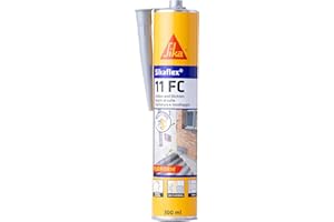 ‎SIKA Sika – Kleb- und Dichtstoff – Sikaflex-11 FC Purform Elastisch Betongrau – geeignet für übliche Baustoffe – lösemittelfrei und emissionsarm – 300 ml