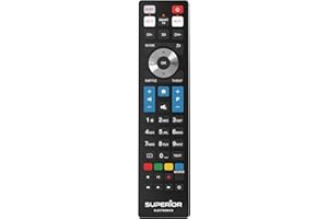 SUPERIOR ELECTRONICS Superior zamiennik Philips – uniwersalny pilot zastępczy, kompatybilny ze wszystkimi markowymi telewizorami Philips i SMART TV – natychmiast gotowy do użycia, nie wymaga programowania – SUPTRB010