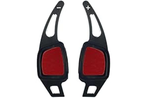 ‎OVERDRIVE-RACING Overdrive-Racing Shift Paddle Extension Compatible with Audi A1 A3 S3 A4 S4 A5 S5 A6 S6 A7 S7 RS7 A8 S8 E-Tron DSG S-Tronic Type F Aluminium Black Brushed