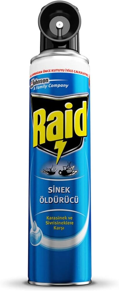 Raid Sinek Öldürücü Sprey 300 ml (Sivrisinek ve Karasineklere Karşı)