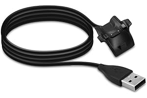 kwmobile Kabel do ładowania kompatybilny z Honor Band 5/4 / 3/3 Pro / 2/2 Pro - ładowarka do kabla USB Smart Watch - czarny