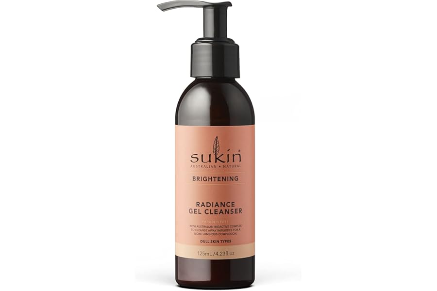 Sukin Brightening Radiance Gel Cleanser - 125 ml