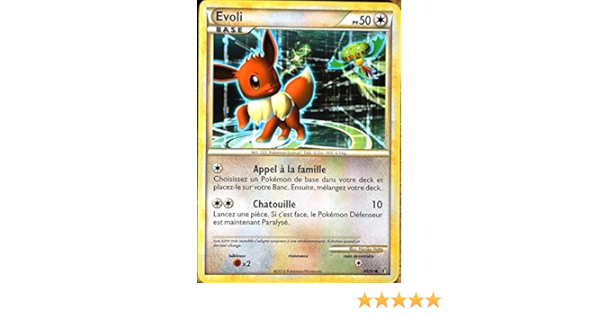 Carte Pokemon 48 90 Evoli 50 Pv Hs Indomptable Neuf Fr Jouets De Collection Jeux Et Jouets Lawawarenesssociety In