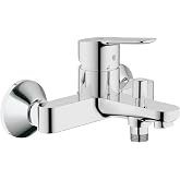Grohe 23334000 Bath-Shower Mixer Without Equipment, BauEdge, Chrome, Multicoloured, One Size