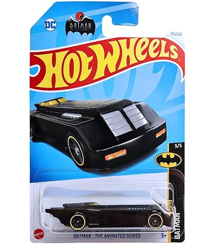 Hot Wheels First Batmobile Collection Vehicle Collector, 3+ Years