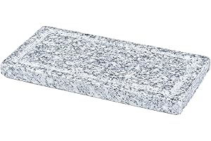 QcuGvy Antihaftbeschichtete Naturgrillstein für Raclette 2 Personen 20,5 x 10,5 cm, Raclette Gerät 2 Personen-Zubehör Universal