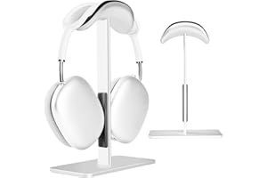 FARWAYVIEW AirPods Max Ständer mit Schlafmodus, Aluminium Kopfhörerhalterung für Schreibtisch, rutschfest & kratzschutz, kompatibel mit AirPods Max (Silber)