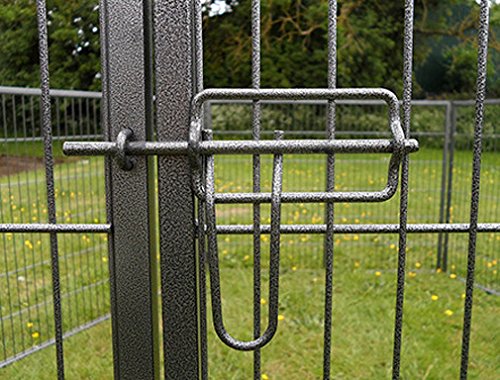 BUNNY-BUSINESS-Heavy-Duty-Puppy-Play-Pen-Rabbit-Enclosure-8-Panels-Large-Gunmetal-Grey