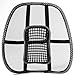 Zehui Mesh Back Lumbar Support Massage Beads For Car Seat Chair Massage Cushion