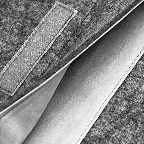 Inateck Filz Sleeve Laptop Schutzh  lle  umweltfreundliche Notebook Schutztasche f  r neues 15 Zoll MacBook Pro 2016 2017 mit Touch Bar und Touch ID  