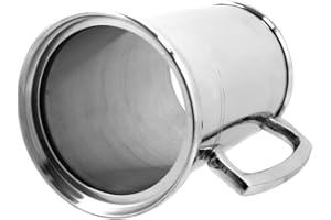 ENGLISH PEWTER COMPANY SHEFFIELD, ENGLAND English Pewter Company Tankard en étain pinté avec base en verre [EP001GB]