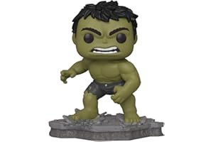Funko POP Deluxe: Avengers - Hulk (zmontowany), wielokolorowy, jeden rozmiar (45634)