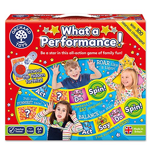 Orchard_Toys BG32 - Juego de Mesa What a Performance! (en inglés, Importado del Reino Unido)