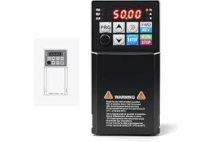 Wattive frekvensomvandlare VFD, frekvensomvandlare 3 fas varvtalsregulator motor, 1,5 KW 380 V 3-fas ingång 3 fas utgång (1,5