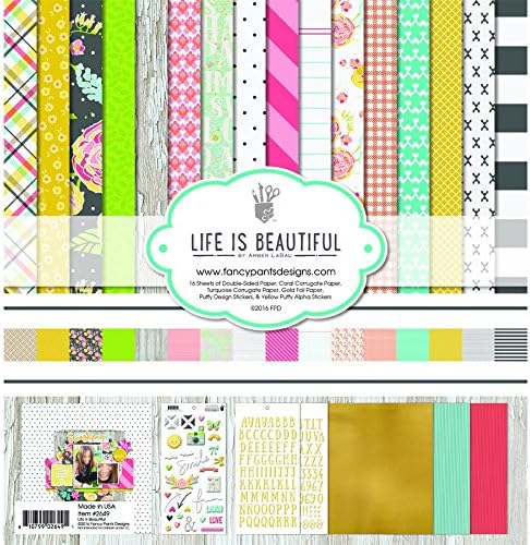 Fancy Pants Designs 2649 Life is Beautiful Scrapbooking Collection Kit