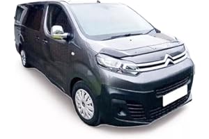 LUXELL EUROPE Gloss Black Bonnet Guard Protector Bug Stone Deflector Fits VAUXHALL OPEL VIVARO IV[2019 ONWARDS]