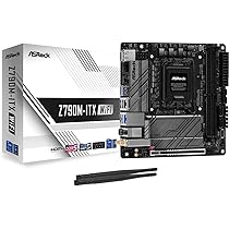 ASROCK Z790M ITX WIFI, LGA1700, MINI ITX, 2 X DDR5, 2 M.2, 4 SATA