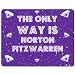 Produktbild The only Way Is Norton Fitzwarren – PREMIUM Mauspad (5 Dick)
