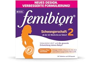 BRJR P&G Health Germany FEMIBION 2 Schwangerschaft Kombipackung, 56 Stück(Verpackung kann variieren)