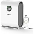 Honeywell New Launch Air Purifier for Home, 4-stage filtration, Covers 589 sq.ft,H13 HEPA Filter, WiFi App&Voice Control, Filter Life Upto 9000 Hrs, Removes 99.99%PM2.5, AQI LED Display - Air Touch V5