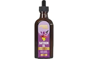 ‎SOFTTO PLUS Softto+Plus Saffron Oil 100 ml - Natural Care Oil for Face & Body | Moisturising, Anti-Ageing & Skin Regeneration