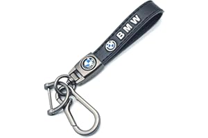 MONILOLY Porte Clef Voiture Cuir - Porte Clé Voiture pour Homme et Femme, Porte Clés Auto Accessoires Gadget