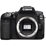 Canon EOS 90D Spiegelreflexkamera Gehäuse Body (32,5 Megapixel, 7,7 cm (3 Zoll), Bluetooth, Vari-Angle Touch Display, APS-C S