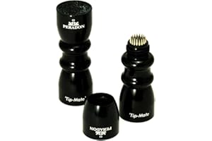 PERADON BLACK TIP MATE BOWTIE 3 IN 1 TIP TOOL FOR SNOOKER & POOL CUES**