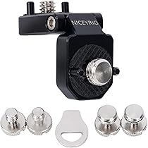 NICEYRIG Camera Accessoire Mount Uitbreiding voor ARRI Locatiegat, 5-in-1 DSLR Kooi Converter Adapter voor Kogelhoofd Magic Arm, Wrijvingsarm, Cold Shoe Adapter, 15mm Rod Klem - 565 NICEYRIG Camera Accessoire Mount Uitbreiding voor ARRI Locatiegat, 5-in-1 DSLR Kooi Converter Adapter voor Kogelhoofd Magic Arm, Wrijvingsarm, Cold Shoe Adapter, 15mm Rod Klem - 565